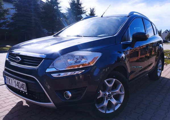 Ford Kuga cena 19900 przebieg: 435382, rok produkcji 2010 z Kielce małe 79